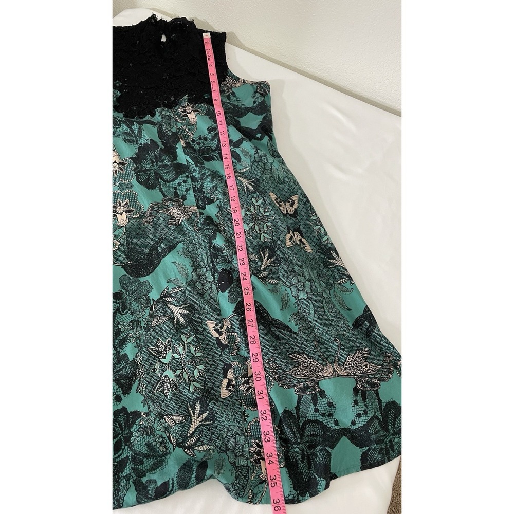 Maeve Anthropologie Dress Womens Extra Small XS Lace Neckline - Picture 14 of 15
